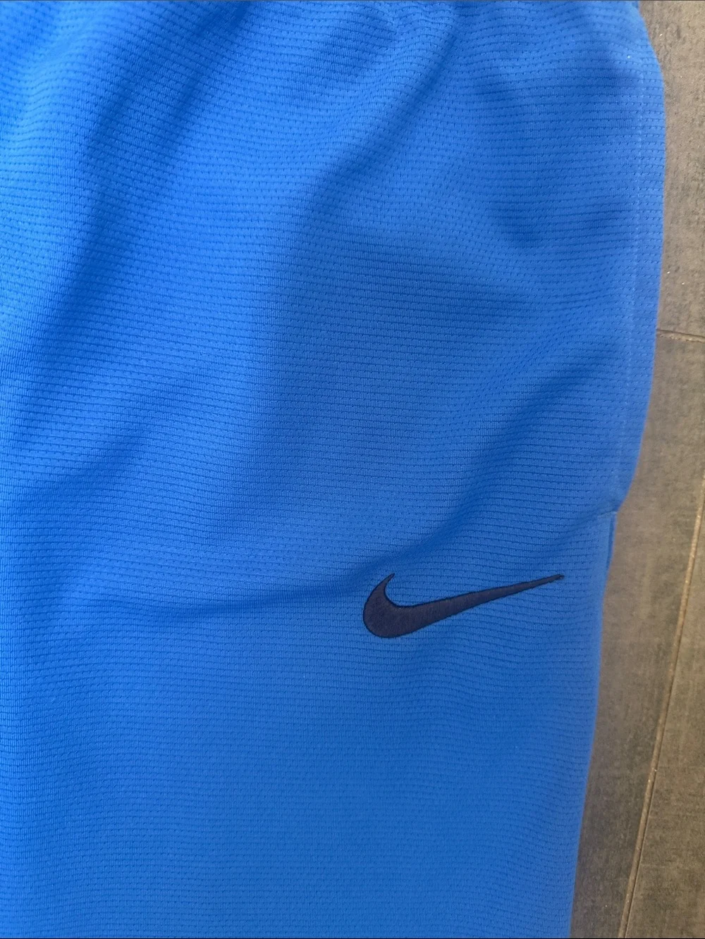 Nike Royal Blue Athletic Shorts with Black Accent